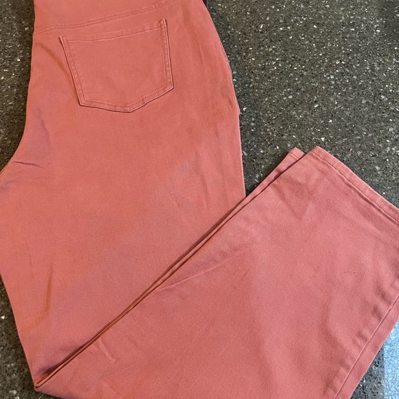 Gloria Vanderbilt Women's Terracotta Amanda Straight Leg Jeans Size 22W Long NWT - Picture 1 of 7